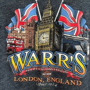 London Harley Davidson Women's T-shirt XL